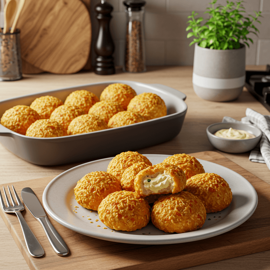 Cheesy Garlic Vampire Slayer Snack Bites