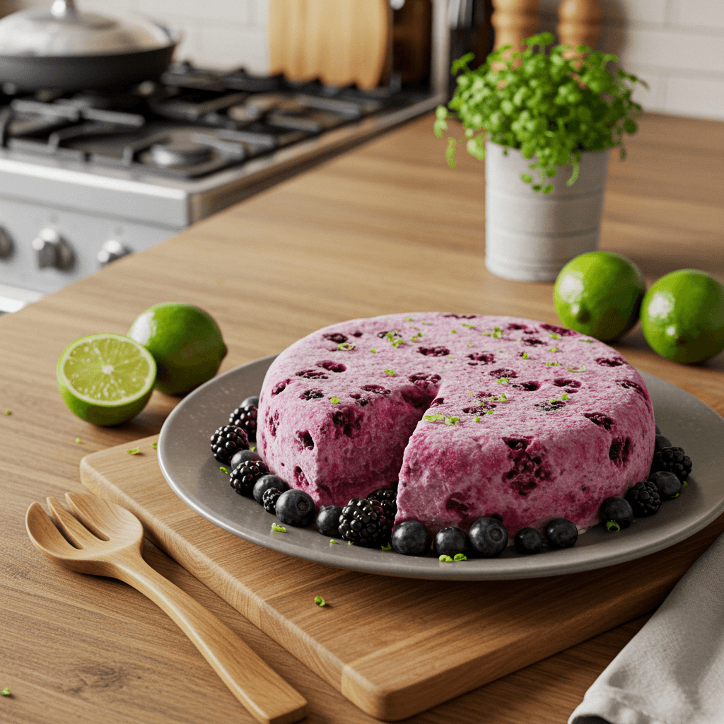 Frozen Lime Berry Delight