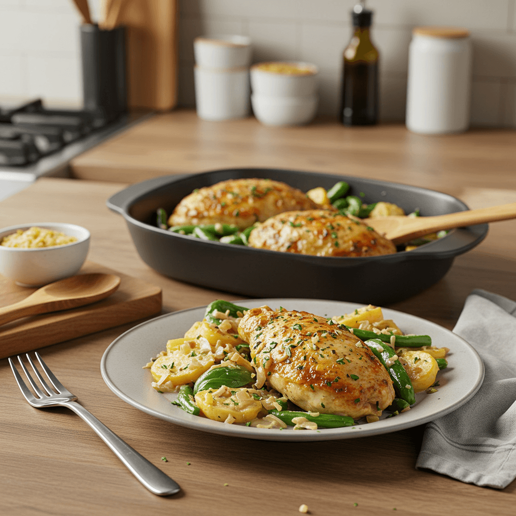 Microwave Herbed Chicken Delight