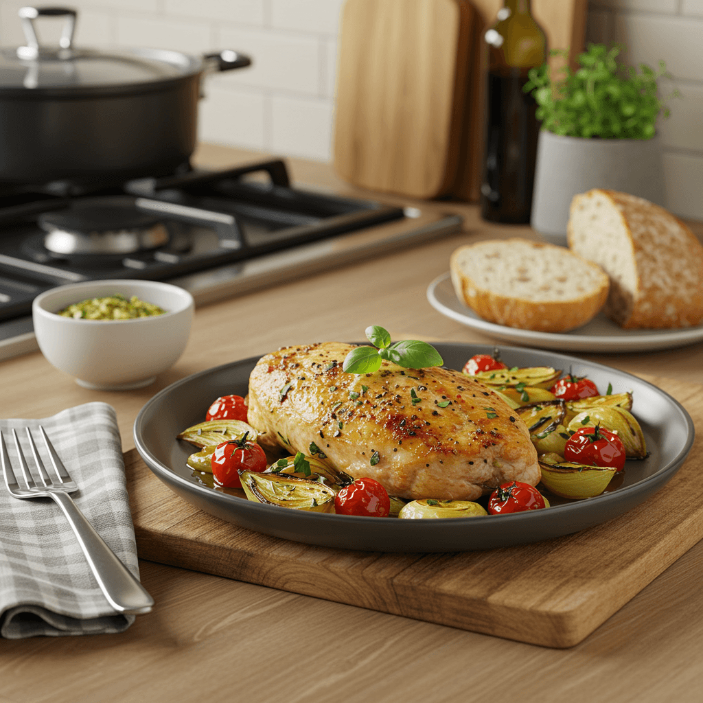 Oven-Roasted Dalmatian Escape with Mediterranean Flavors