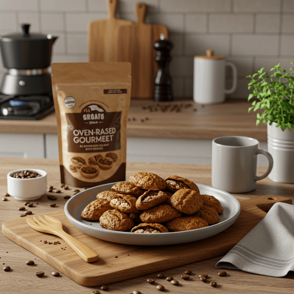 Oven-Roasted Gourmet Coffee Snacks