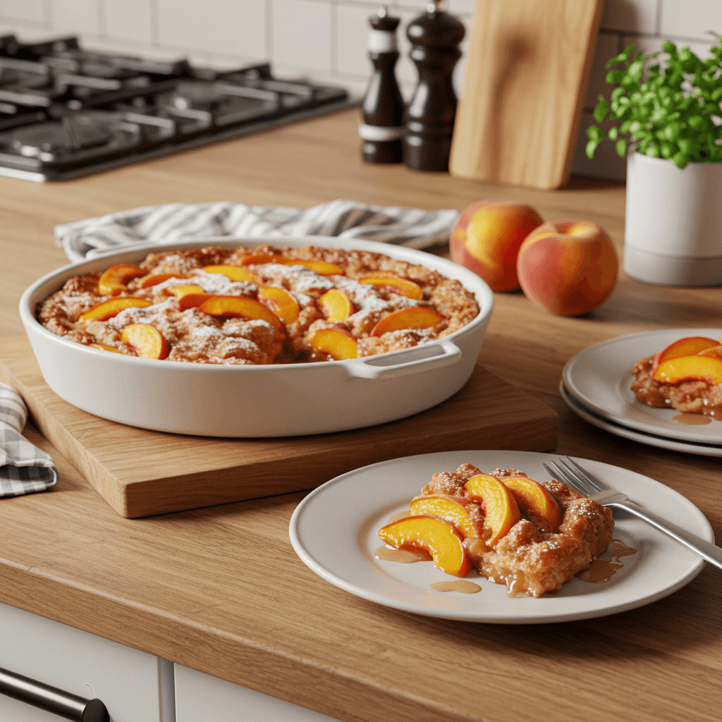 Peach Cobbler Delight