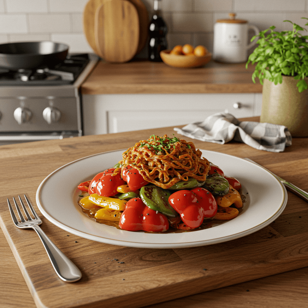 Roasted Oak-Barrel Pepper Delight