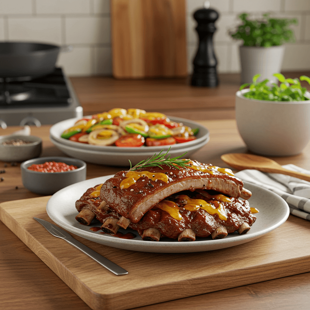 Slow-Cooked BBQ Country-Style Pork Ribs