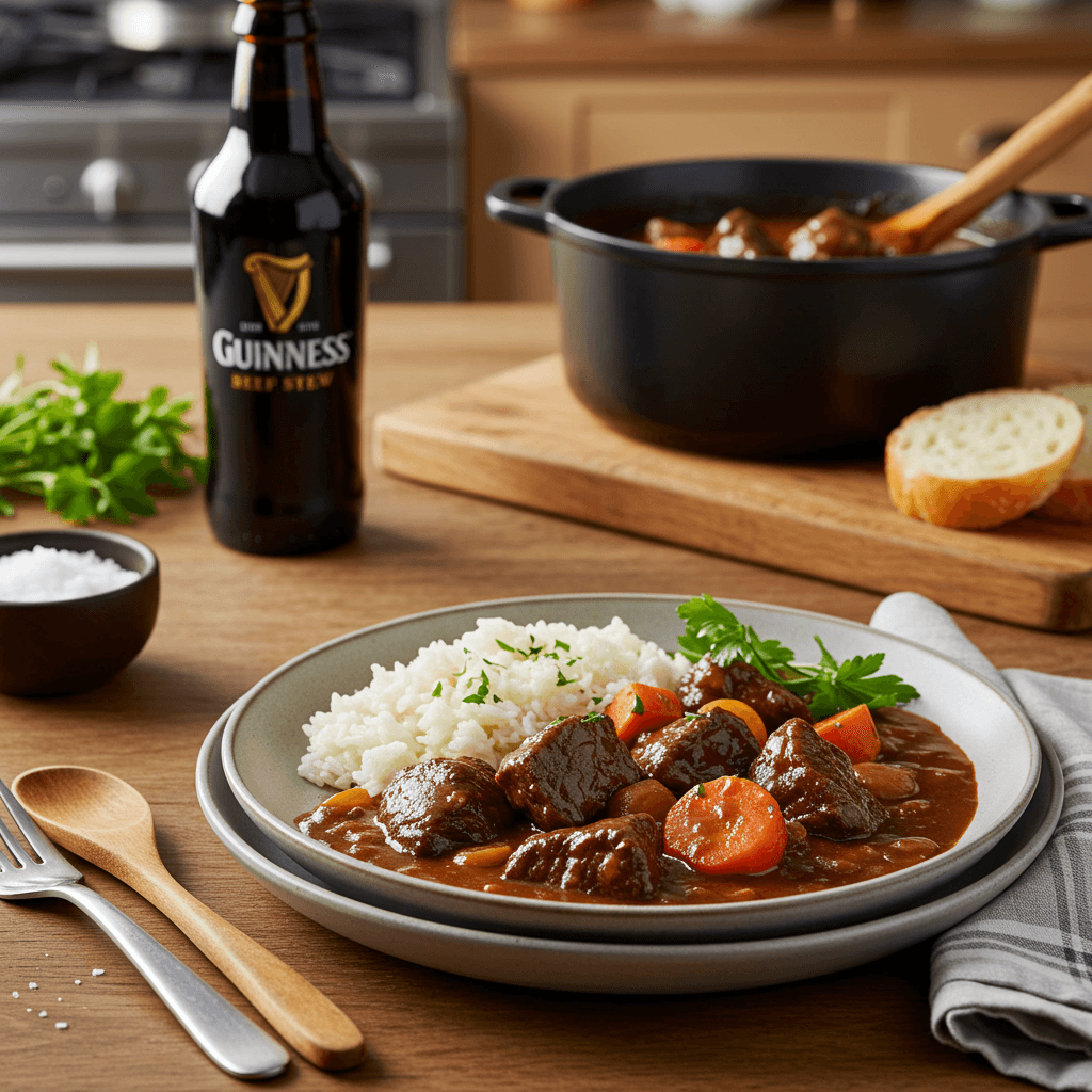 Slow-Cooked Guinness Beef Stew