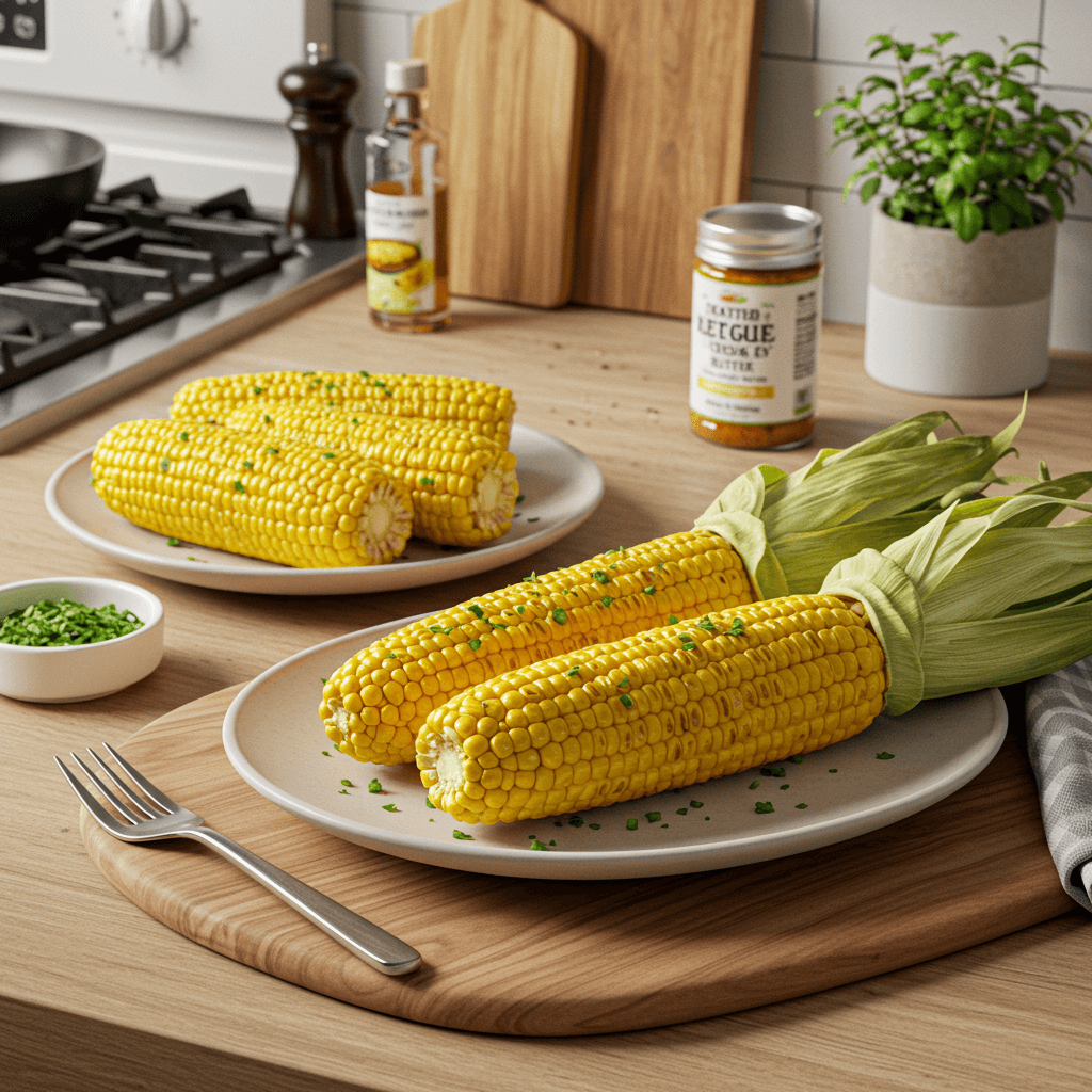 Spicy Creole Butter Corn on the Cob