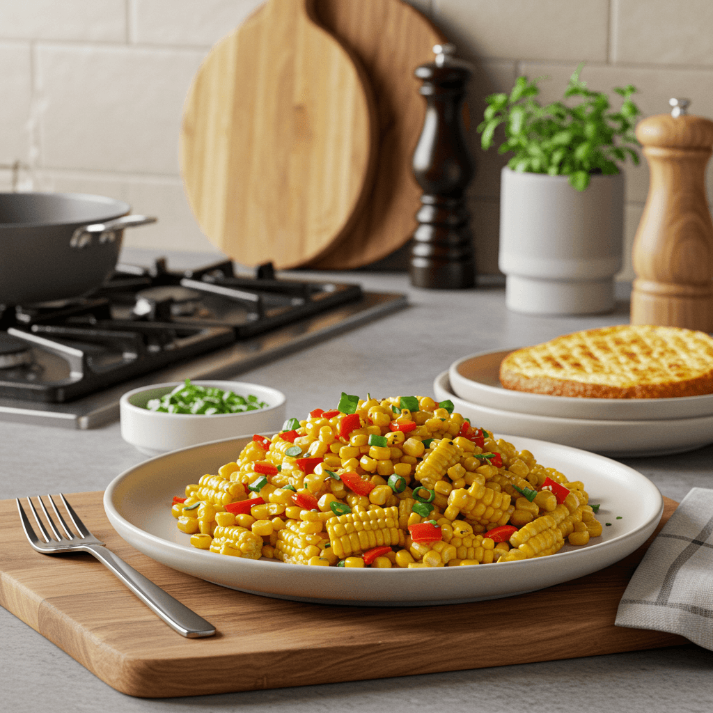 Spicy Stove-Top Street Corn Delight
