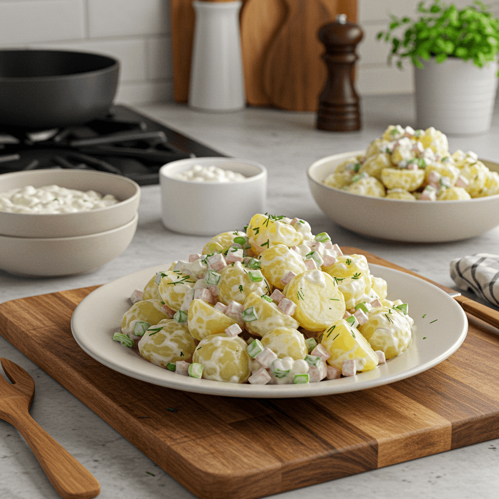 Ultimate Creamy Potato Salad with Tangy Sour Cream Dressing
