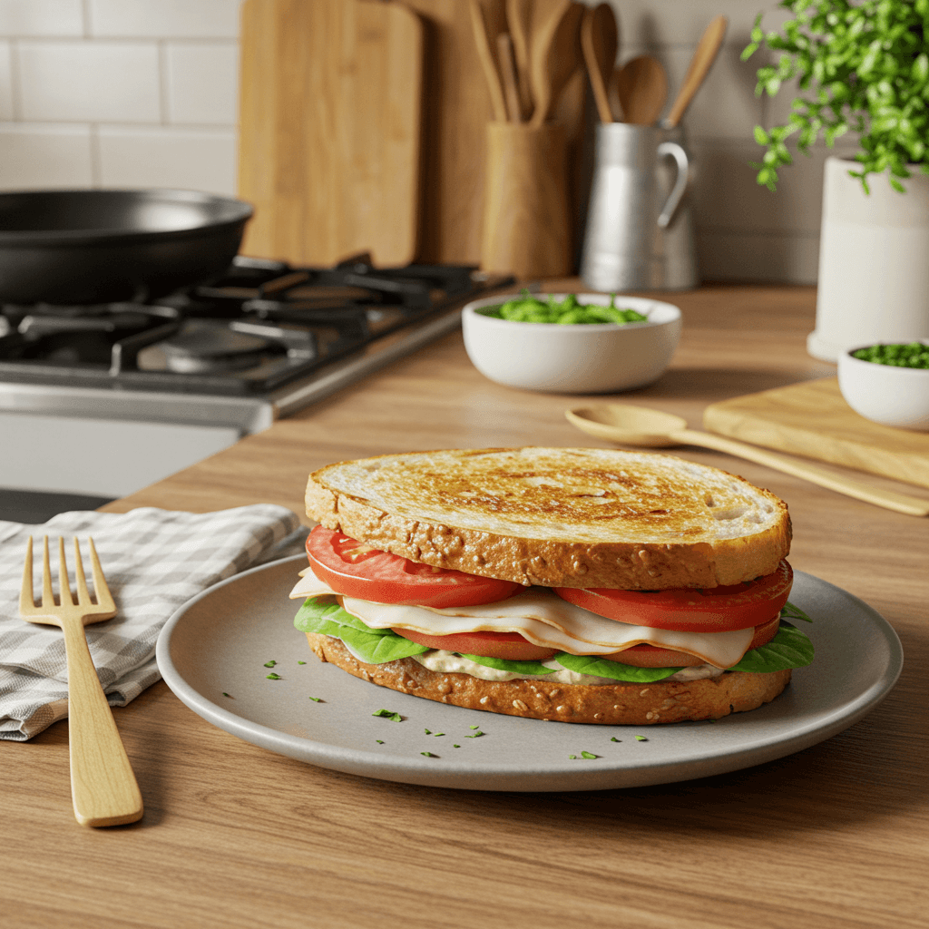 Ultimate Stove-Top Tomato Sandwich