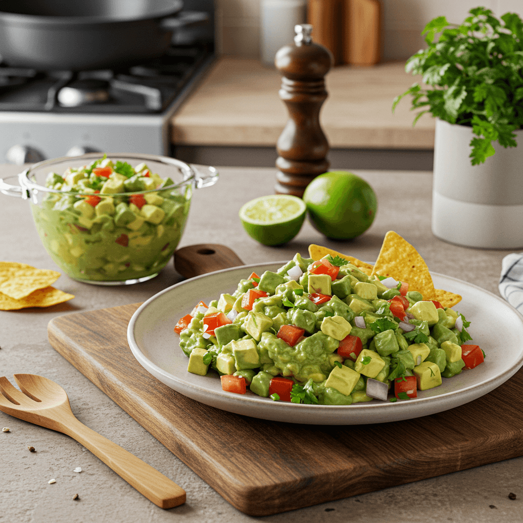 Zesty Avocado Salsa with a Lime Twist