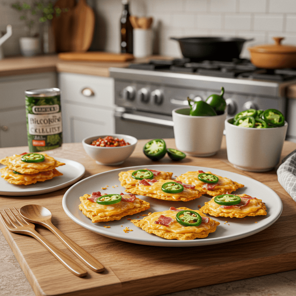 Bacon Jalapeño Cheese Crisps