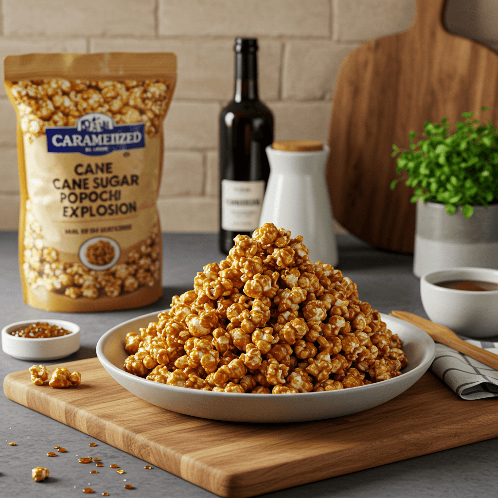Caramelized Cane Sugar Popcorn Explosion