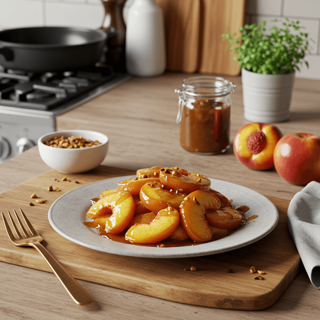 Caramelized Peach Delight