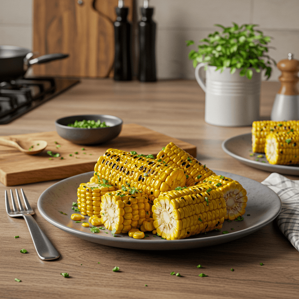 Charcoal-Grilled Corn Delight