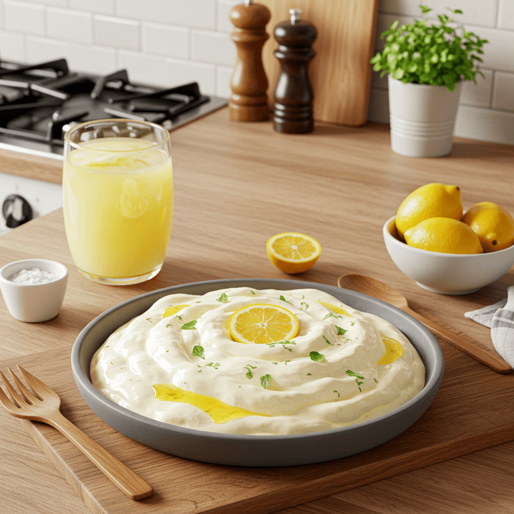 Chilled Lemonade Cream Delight