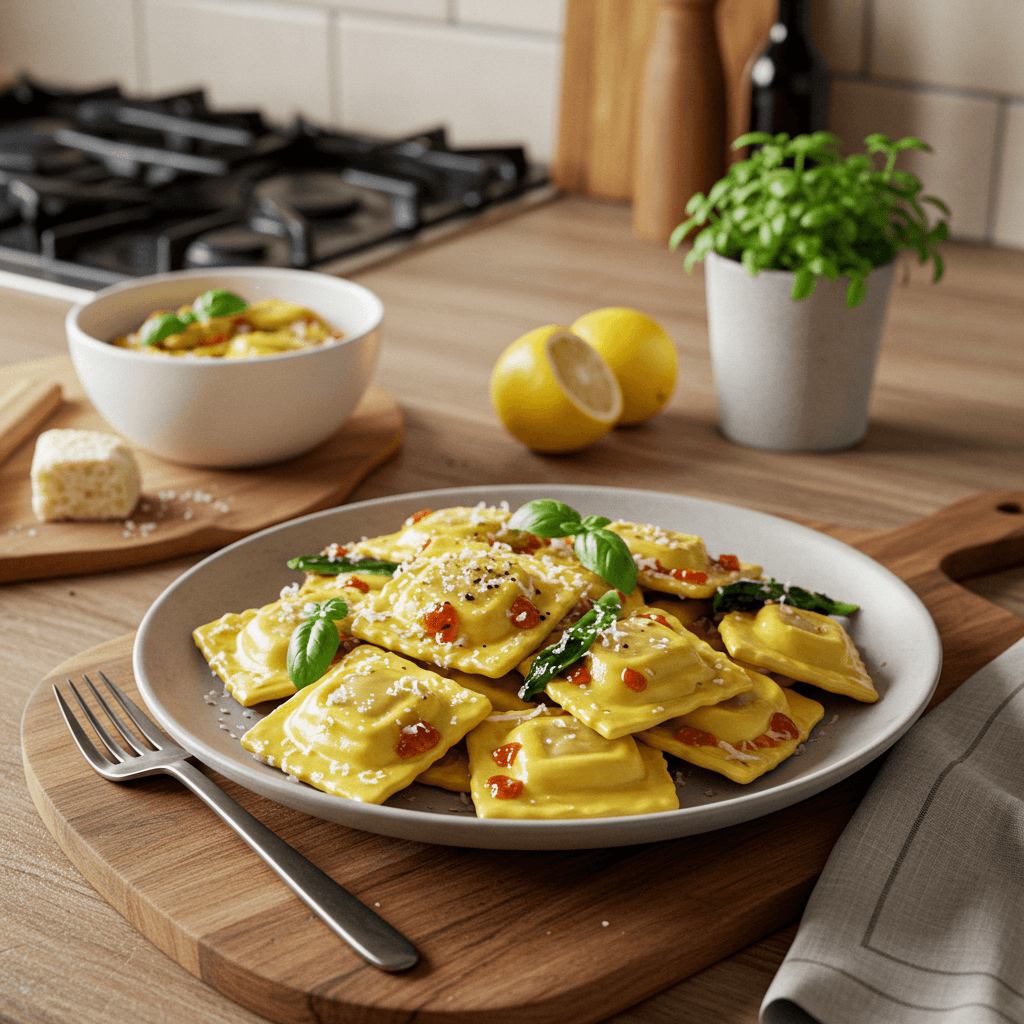 Crispy Pan-Fried Ravioli Delight