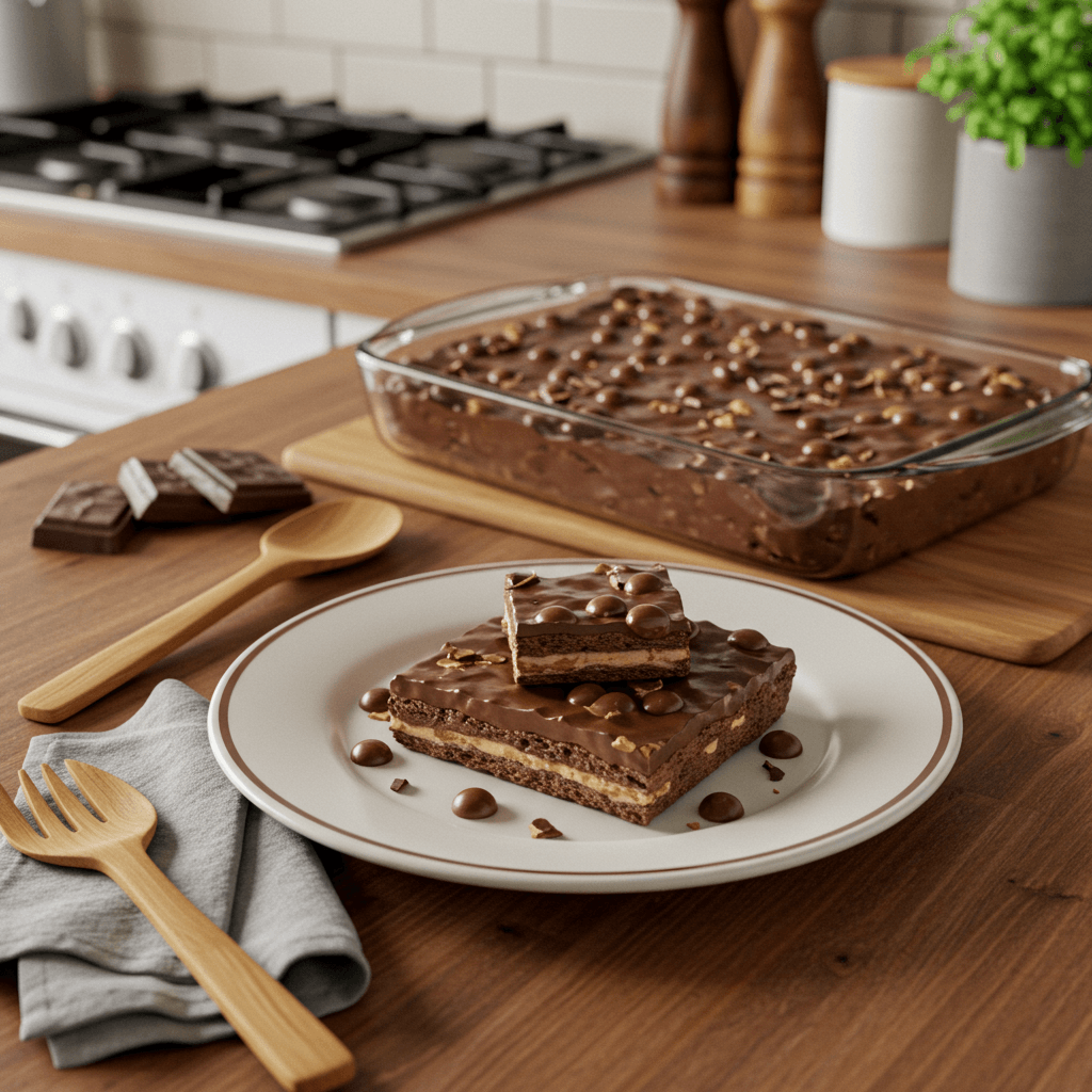Decadent Chocolate-Candy Bar Delight
