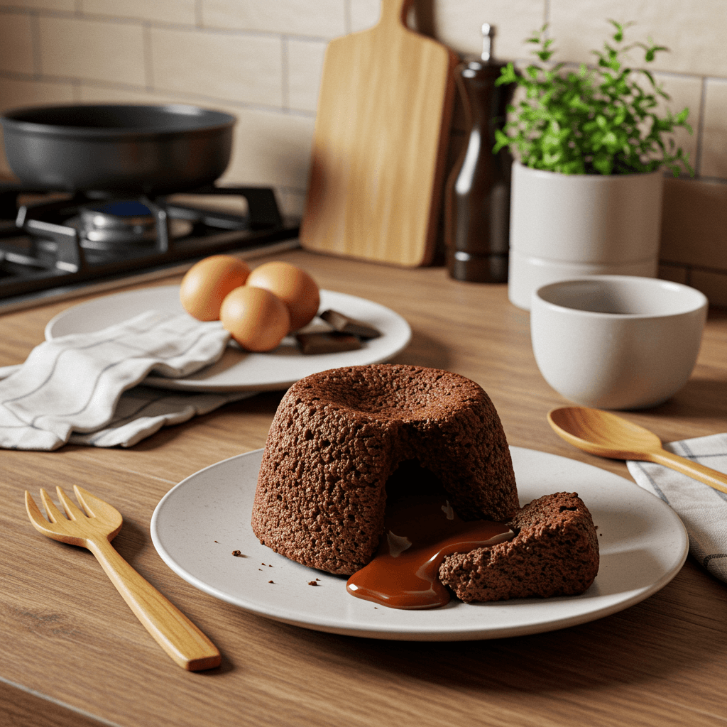 Decadent Chocolate Molten Lava Cake