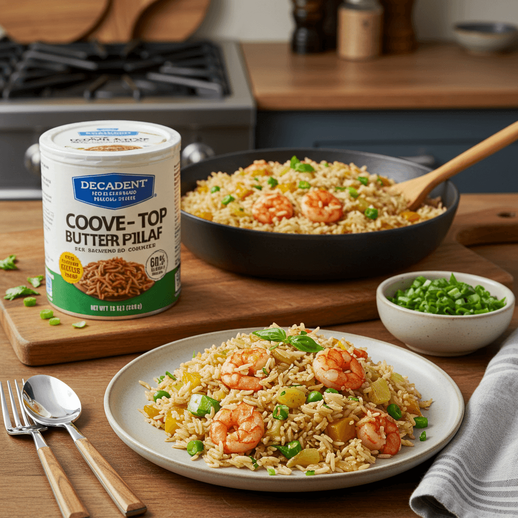 Decadent Stove-Top Coconut Butter Rice Pilaf