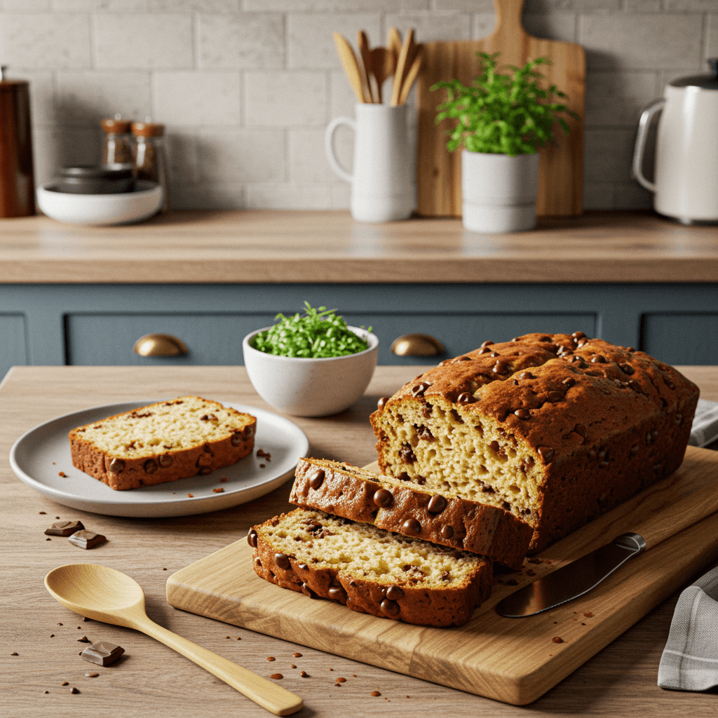 Decadent Zucchini Chocolate Chip Bread