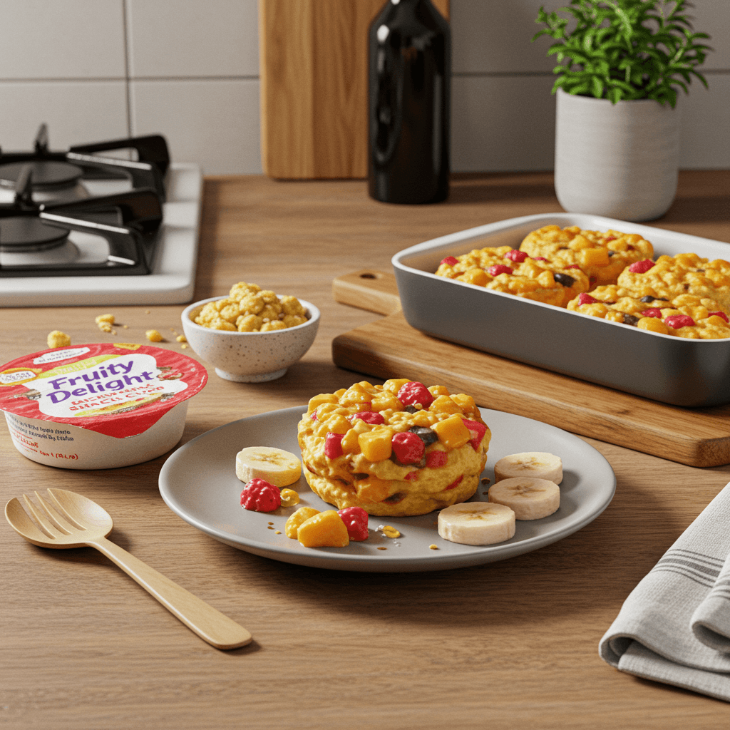 Fruity Delight Microwave Snack Cups
