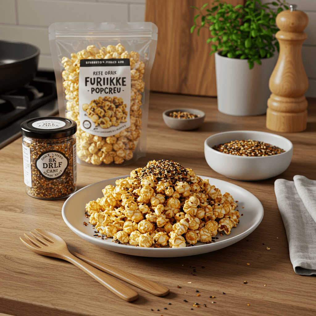 Furikake Gourmet Popcorn Snack Recipe