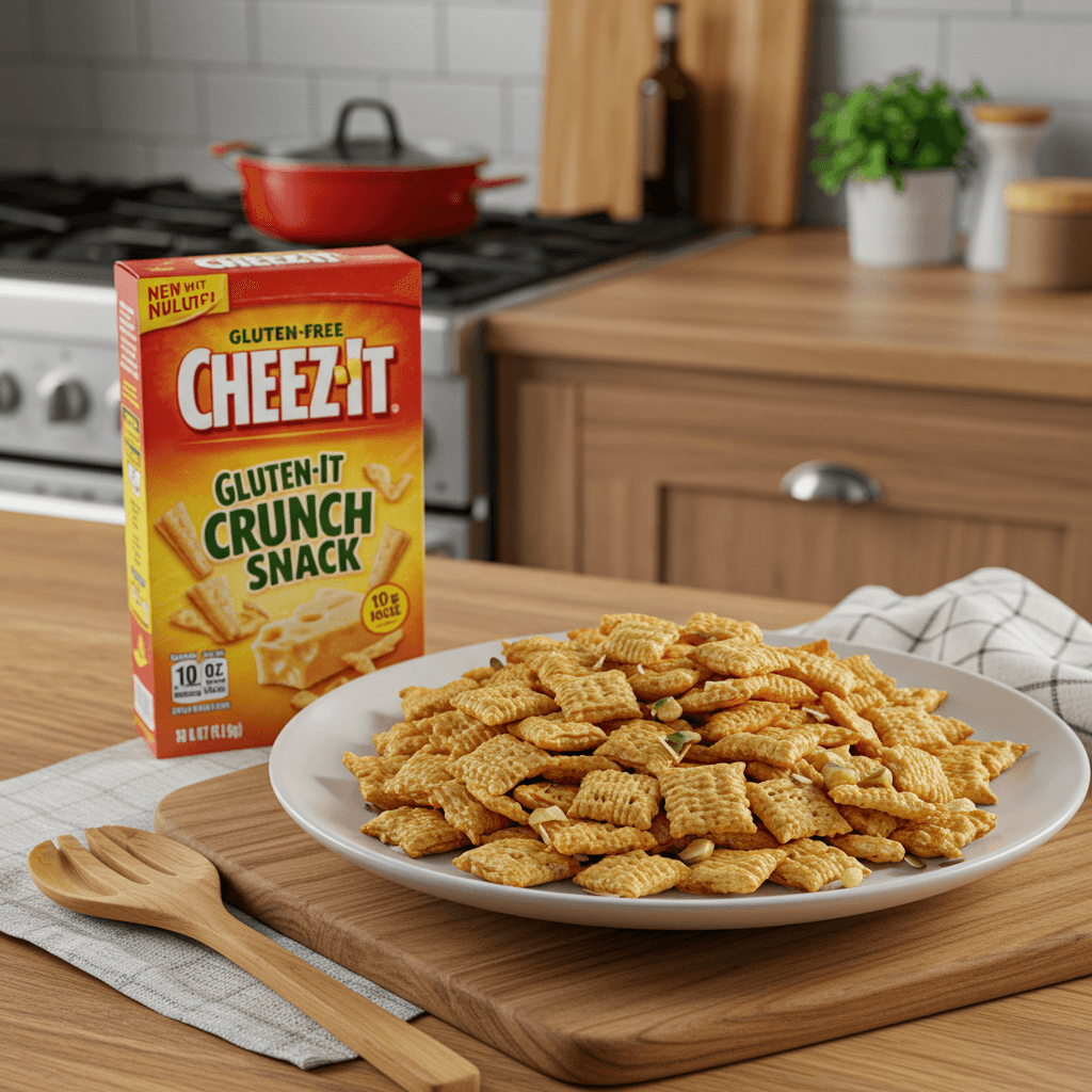 Gluten-Free Cheez-It Crunch Snack