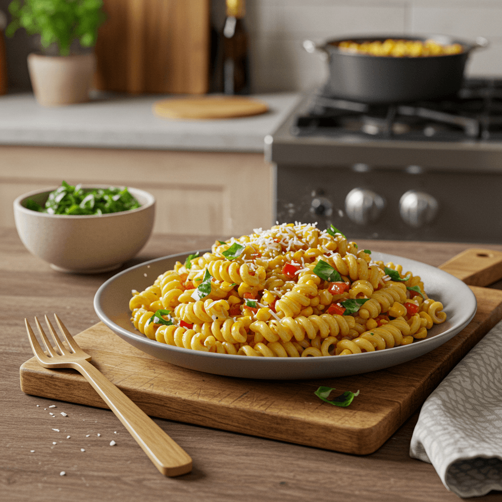Mexican Street Corn Cavatappi