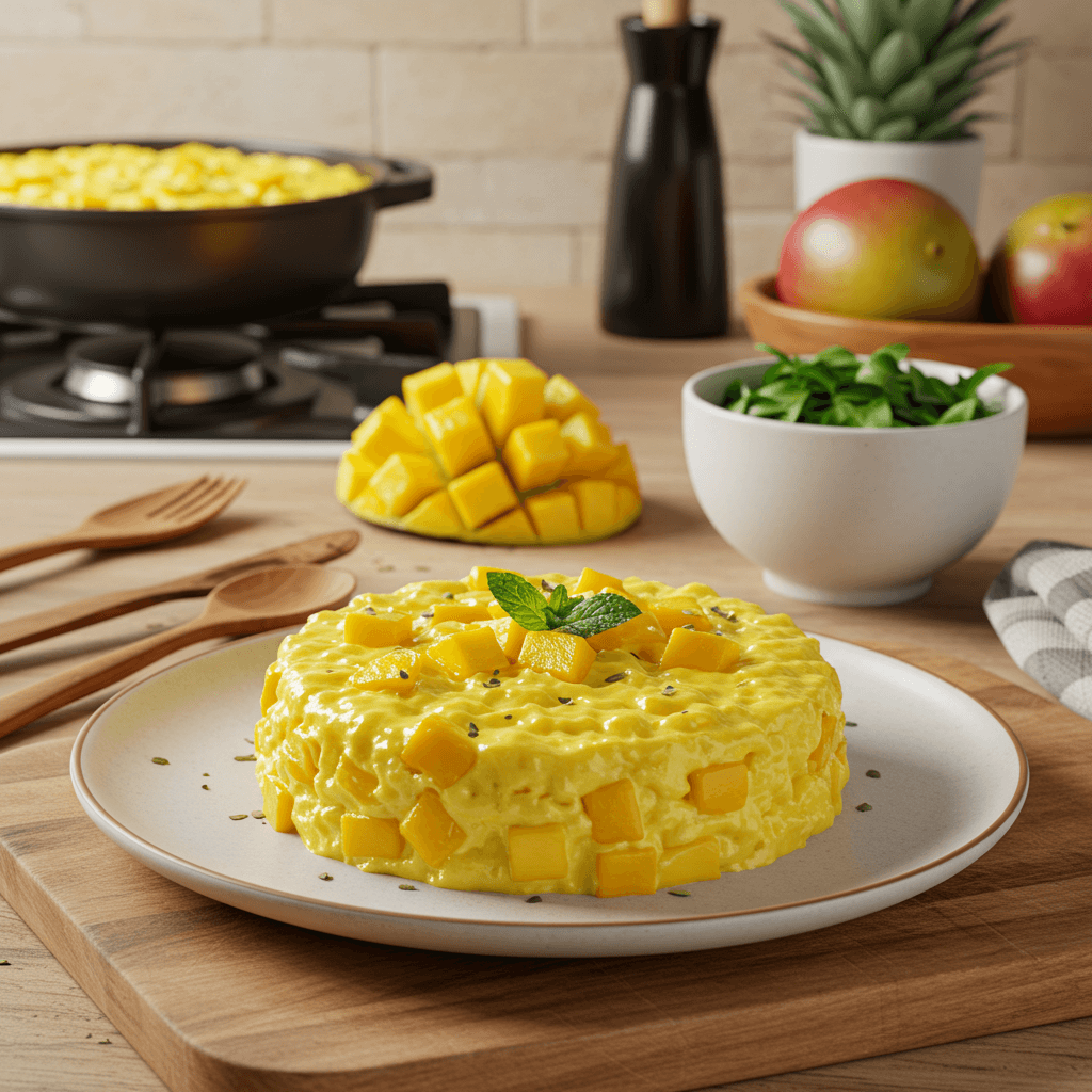 Microwave Pineapple Mango Delight
