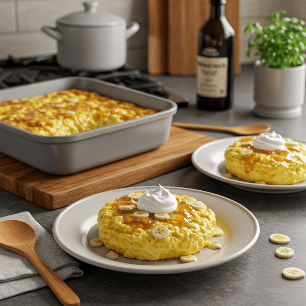 Microwave Vanilla Breakfast Pudding