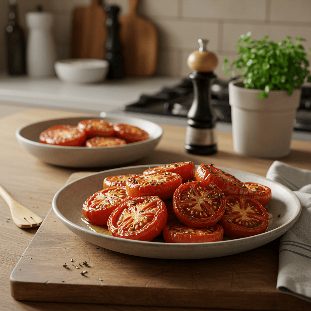 Oven-Roasted Herb-Infused Tomato Confit