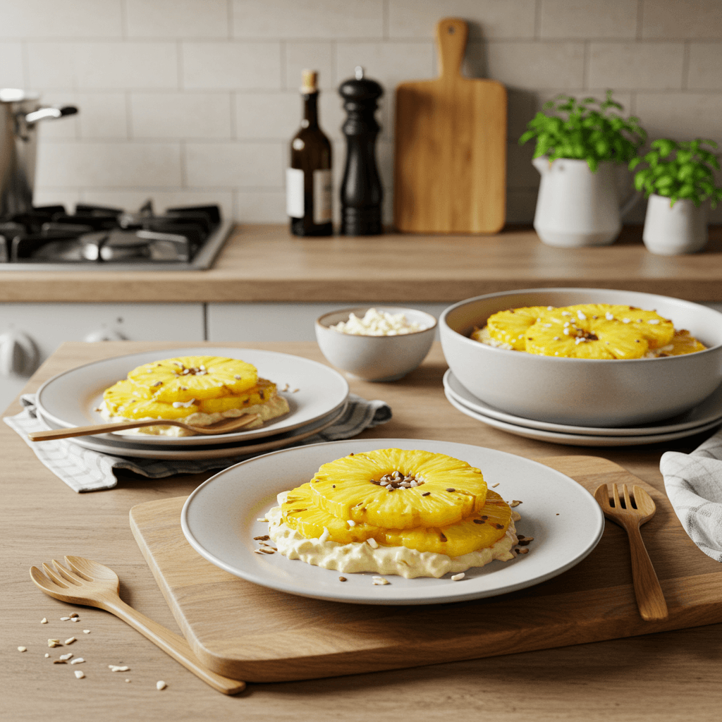 Pineapple Dream Delight with Toasted Coconut and White Chocolate