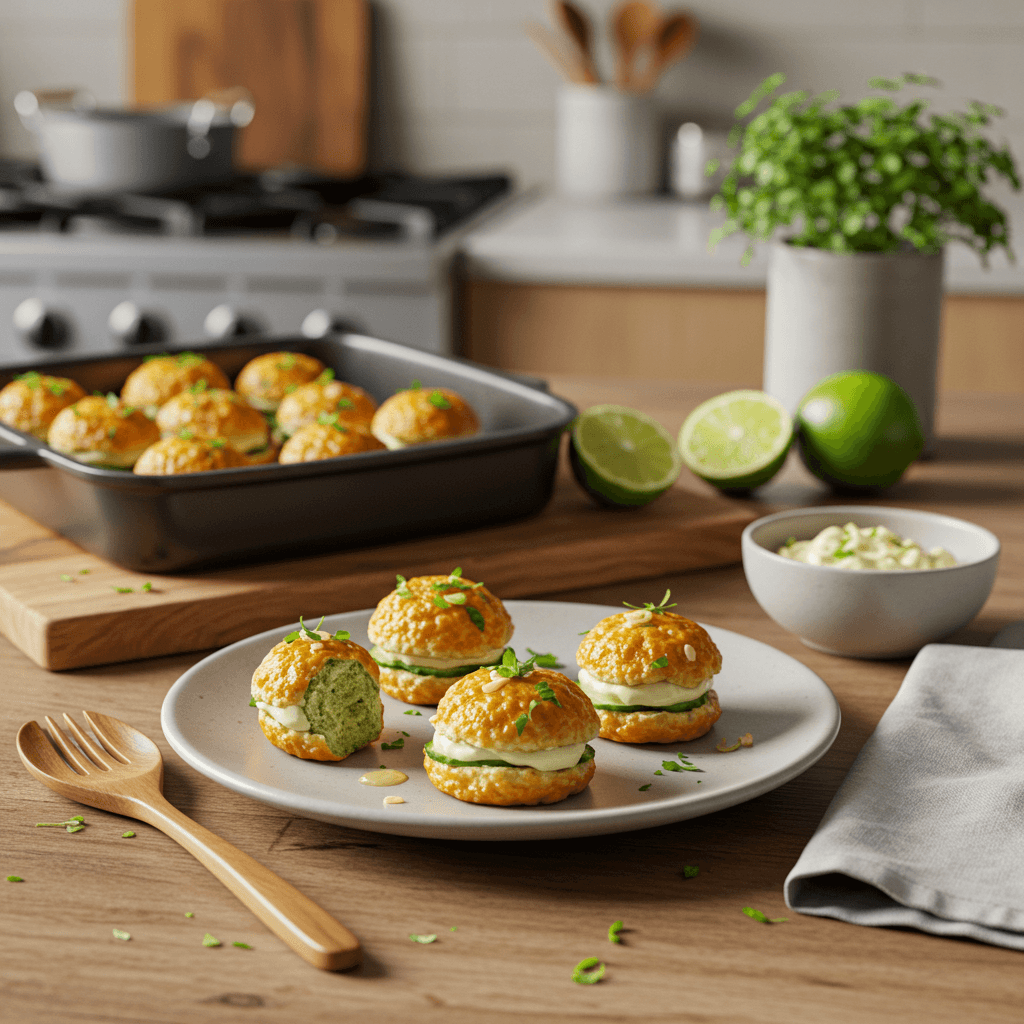 Refreshing Cucumber Honey Lime Bites