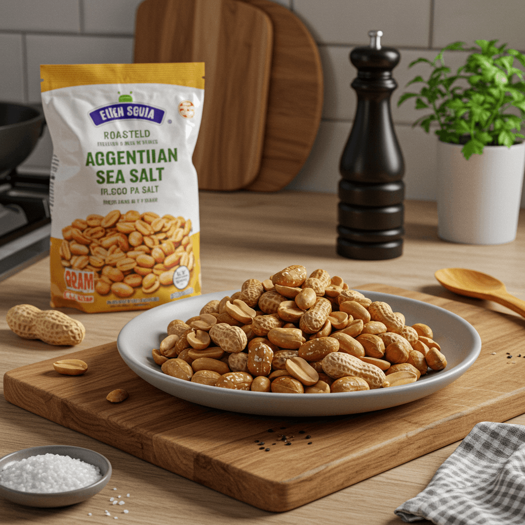 Roasted Argentinian Peanuts with Sea Salt