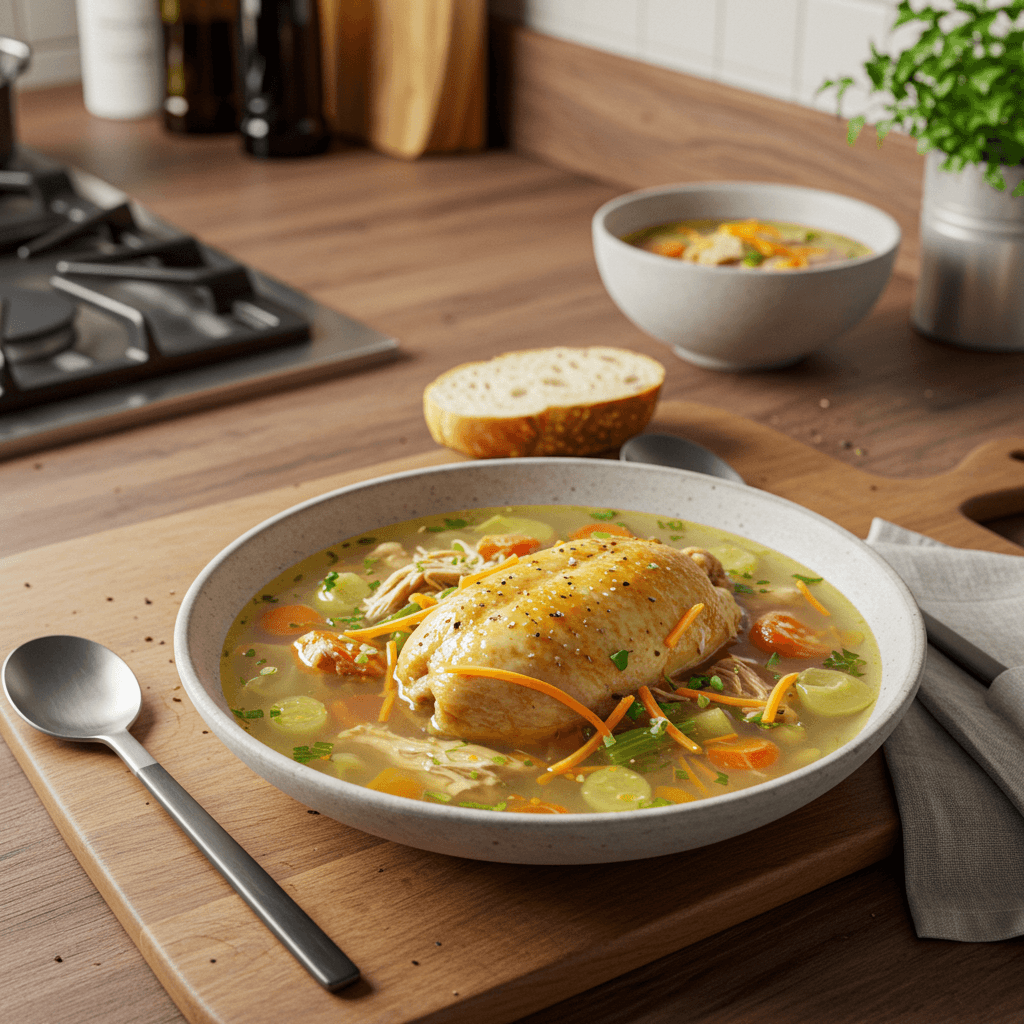 Rotisserie Chicken Soup – Spend With Pennies