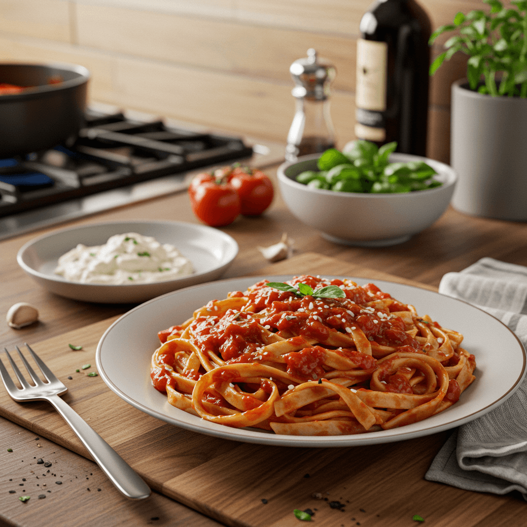 Savory Herb-Infused Tomato Basil Sauce