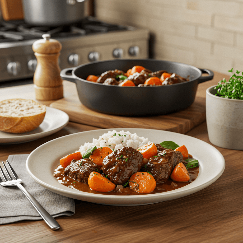Succulent Oven-Braised Beef Stew
