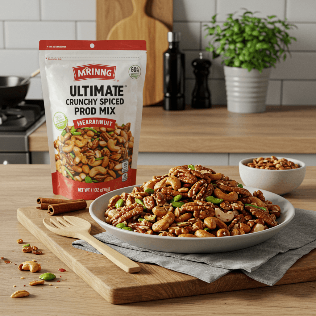 Ultimate Crunchy Spiced Nut Mix