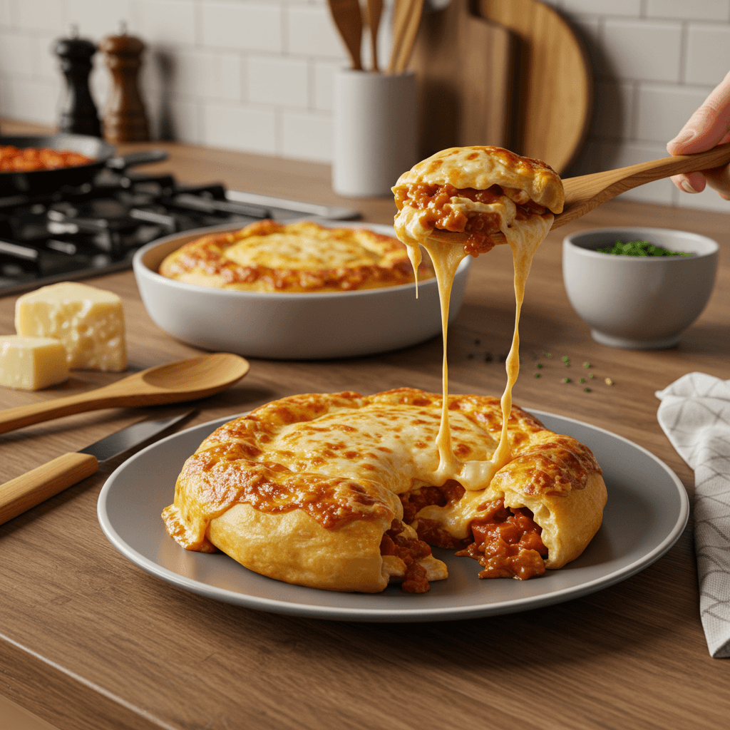 Ultimate Oven-Baked Cheese and Sauce Dinner Delight