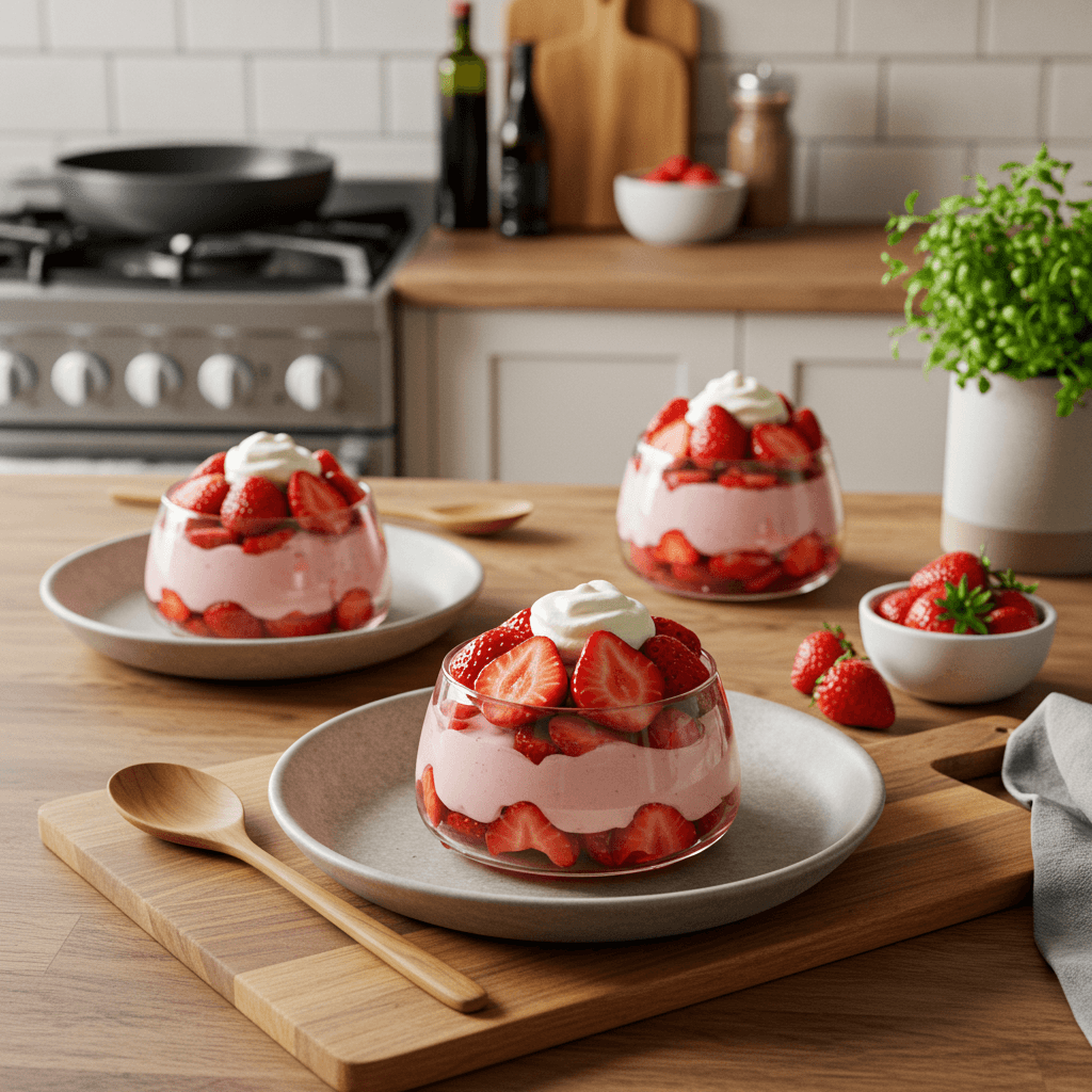 Ultimate Strawberry Delight Parfait