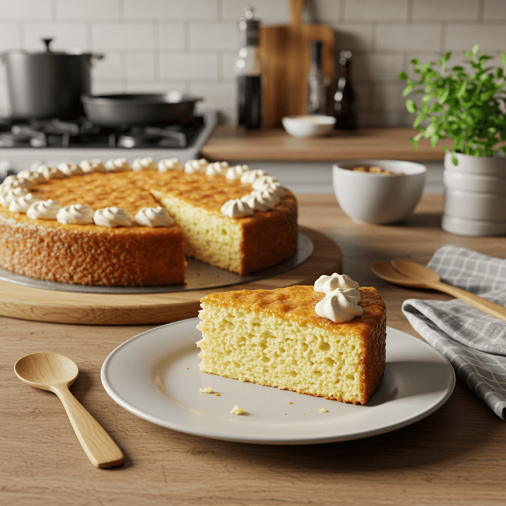 Ultimate Vanilla Butter Cake Delight
