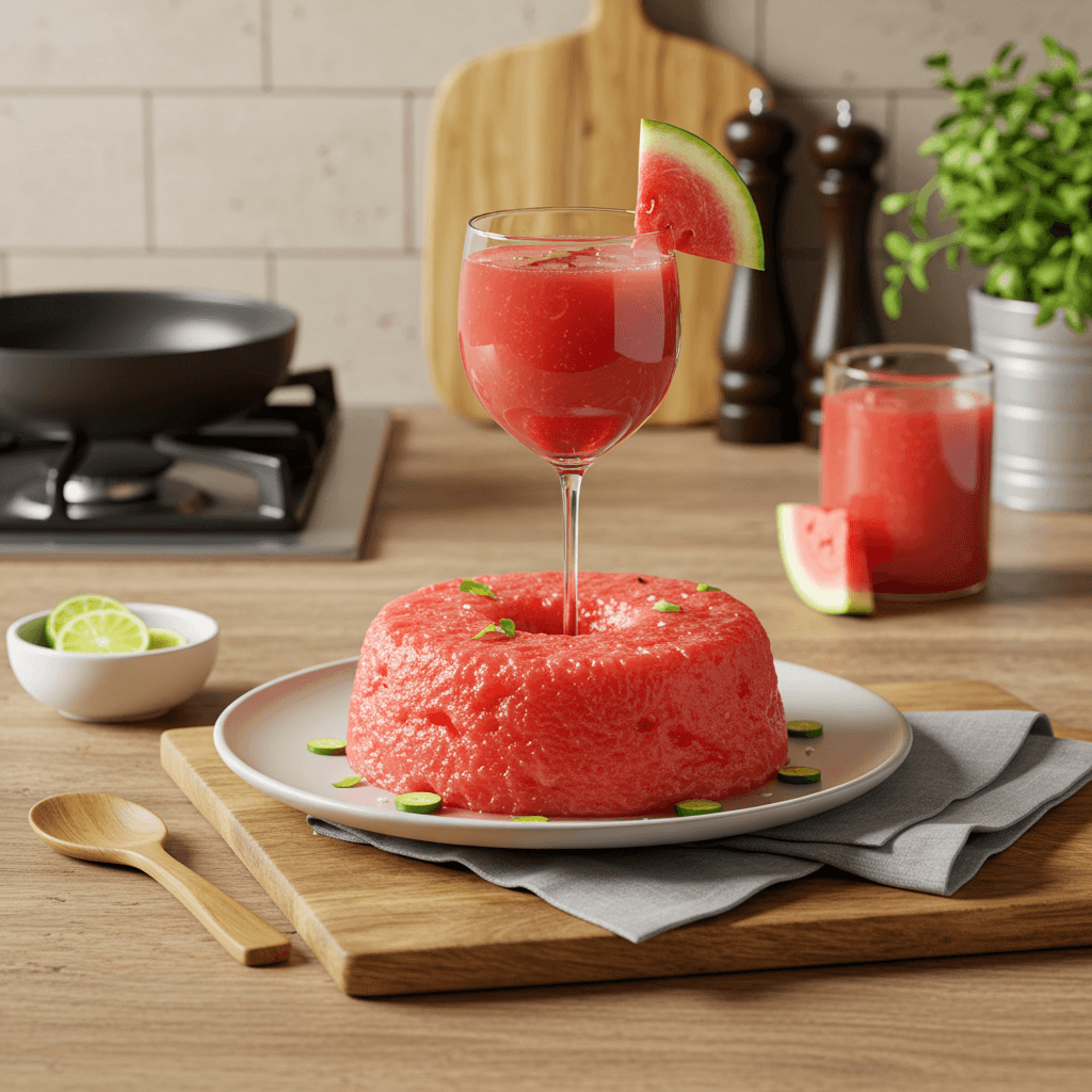 Watermelon Batido Recipe (2 Ingredients)
