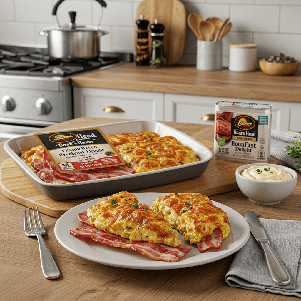 Crispy Oven-Baked Boar’s Head Bacon Breakfast Delight