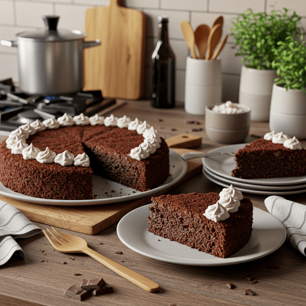 Decadent Chocolate Buttermilk Cake