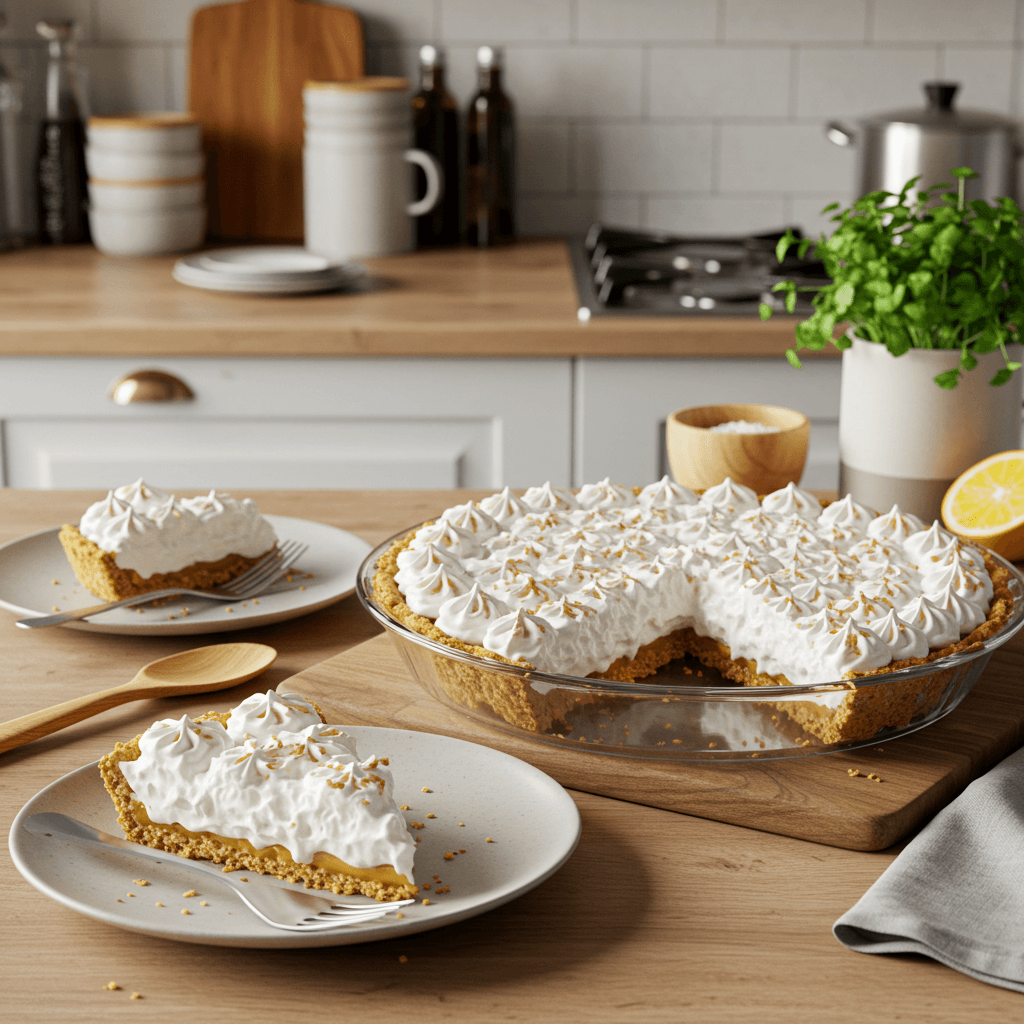 Decadent Coconut White Chocolate Pie