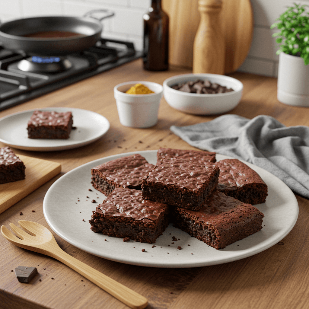 Decadent Double Chocolate Brownies