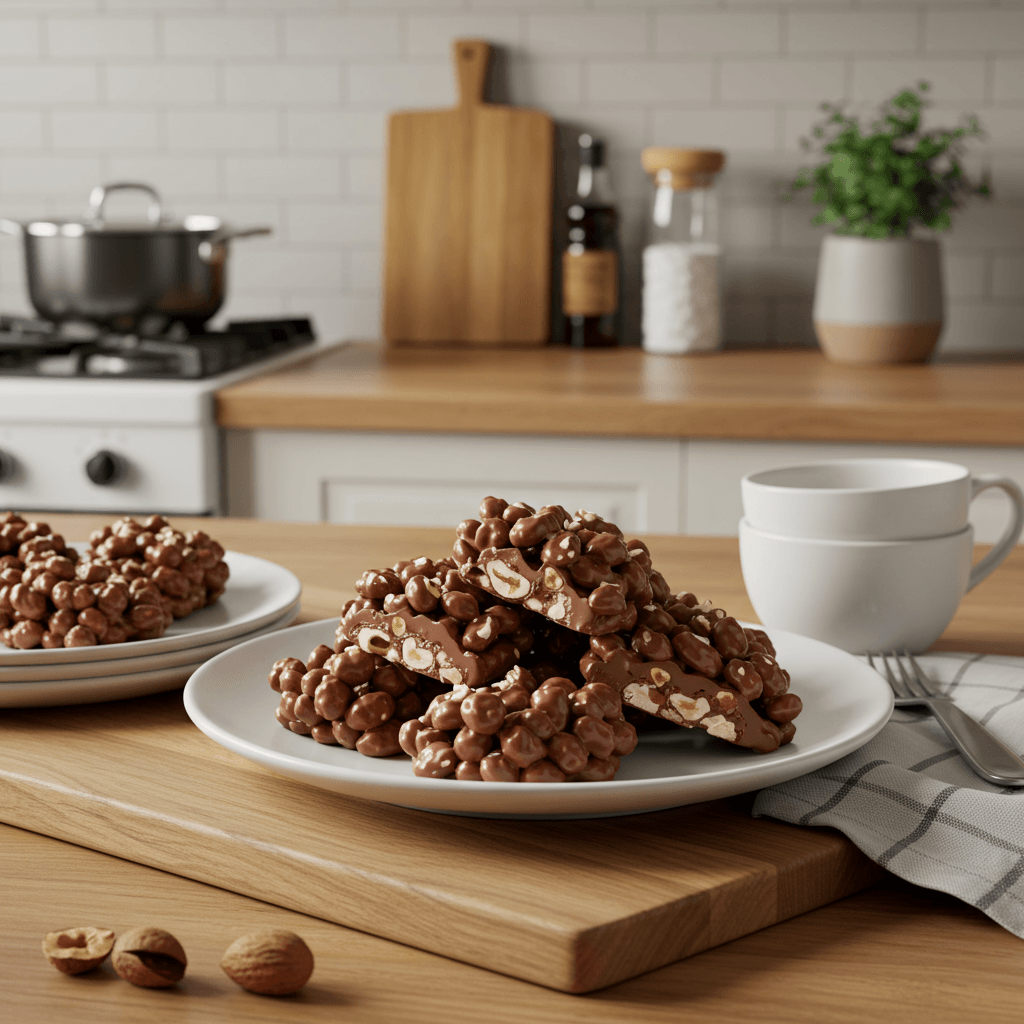 Decadent Nutty Chocolate Cluster Snack