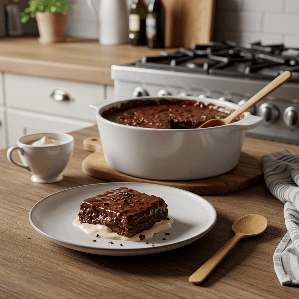 Decadent Stove-Top Chocolate Cream Dessert