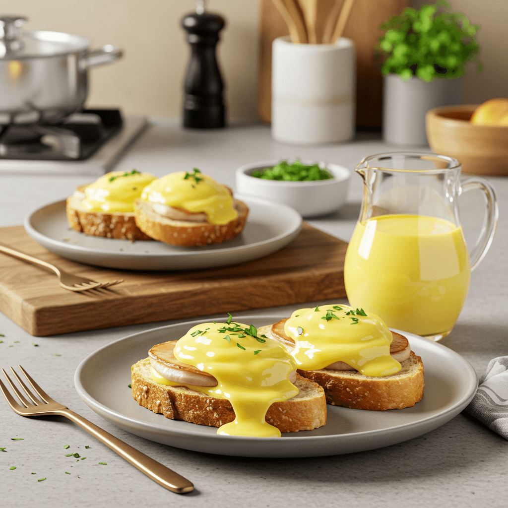 Decadent Stove-Top Hollandaise Sauce