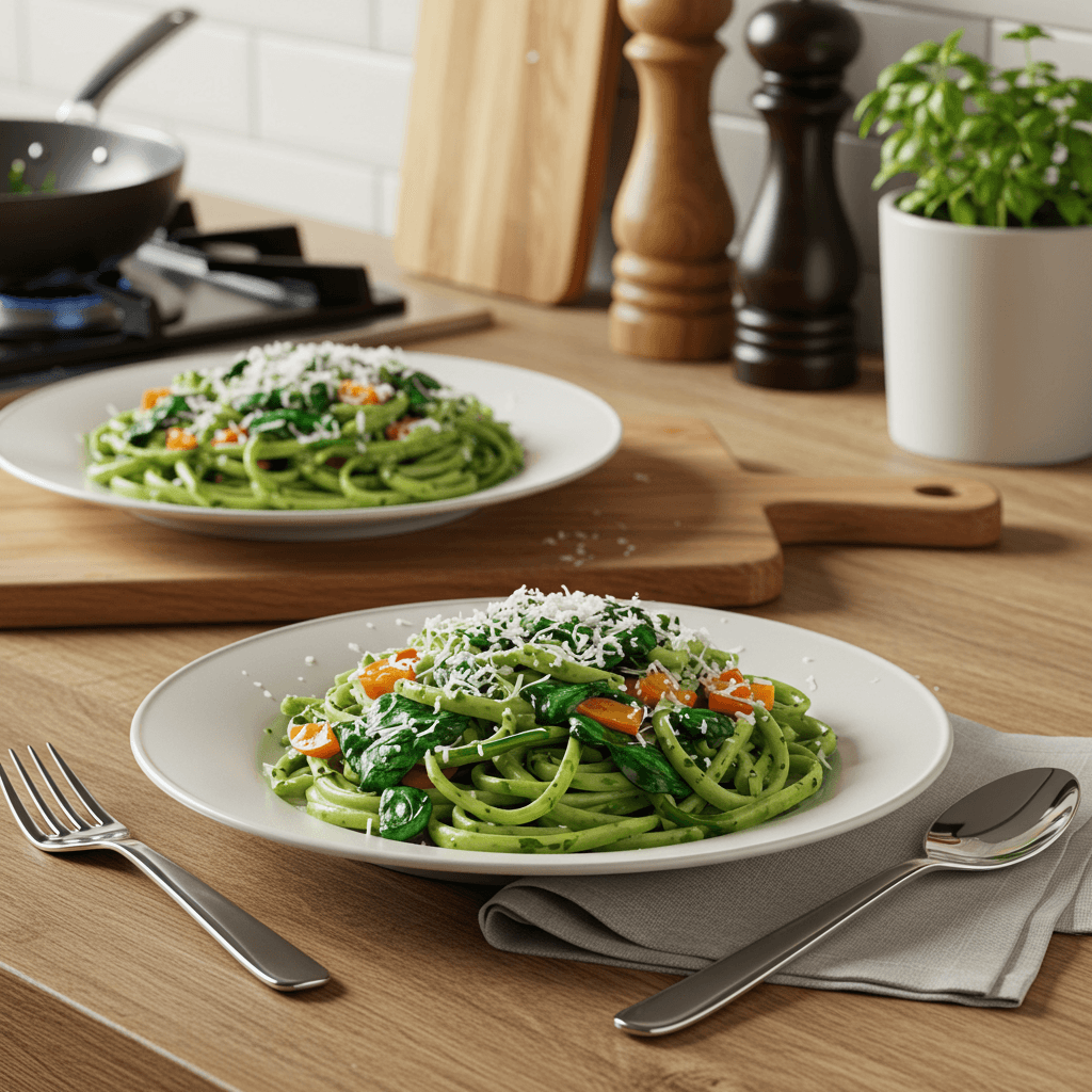 Easy Spinach-Feta Pasta Recipe (25 Minutes)